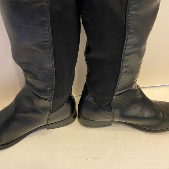 Rampage Ivanhoe over the knee riding boots size 8.5 black mob wife - Picture 8 of 10